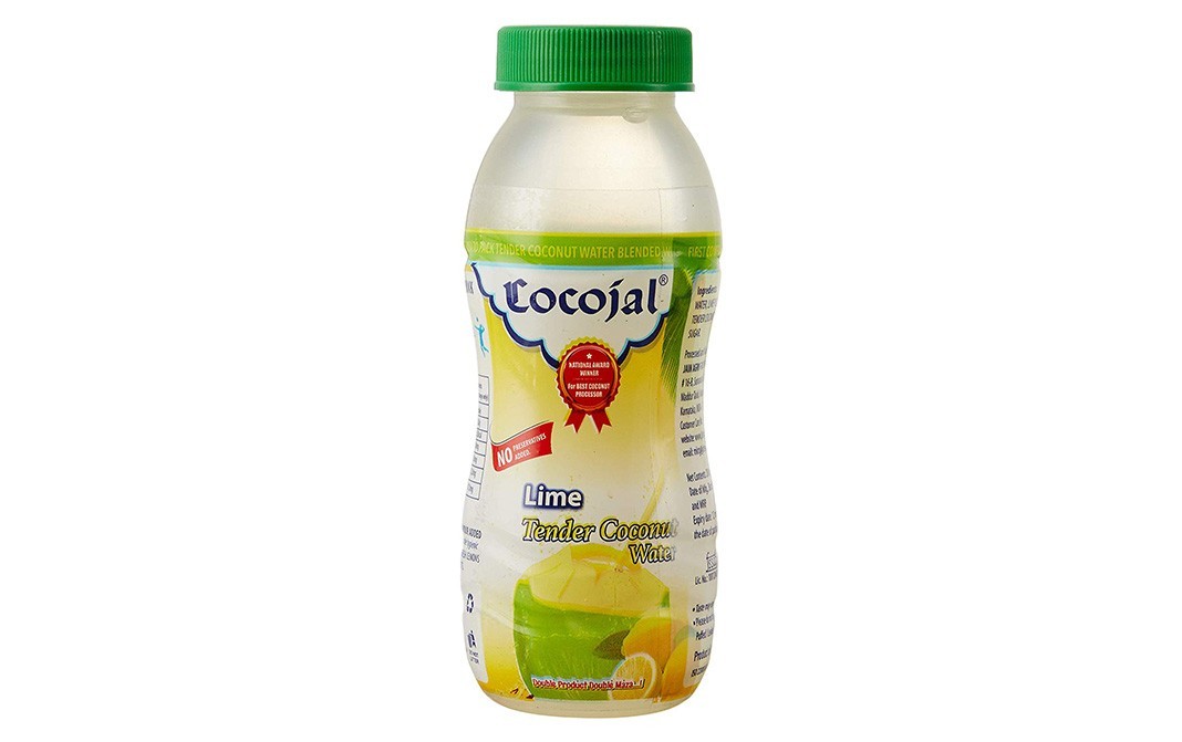 Cocojal Lime Tender Coconut Water    Bottle  200 millilitre